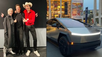 elon musk maye musk tesla cybertruck