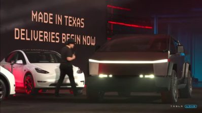 tesla cybertruck delivery 5