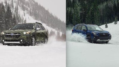 2024 subaru forester 2024 subaru outback snow