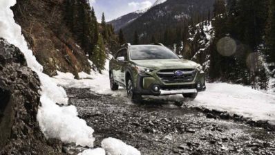 2024 subaru outback forester crosstrek snow