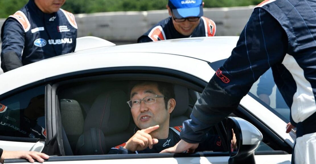 subaru test driver