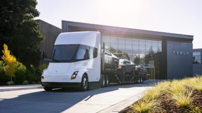 tesla semi cybertruck