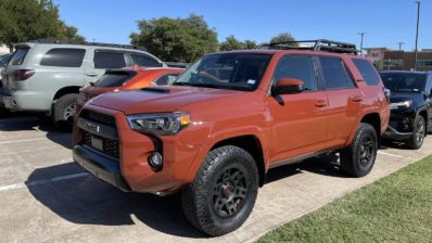 2024 toyota 4runner trd pro terra front end