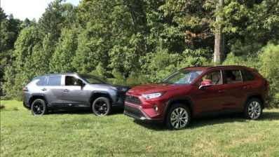 2019 toyota rav4 xle premium ruby flare pearl 1