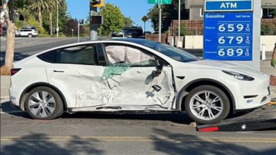 tesla model y crash safety