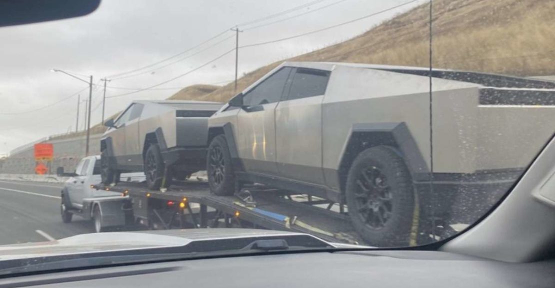 tesla cybertruck sighting