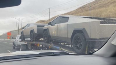 tesla cybertruck sighting