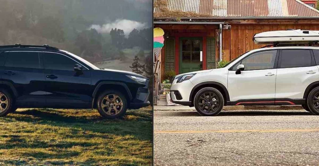 2023 subaru forester vs toyota rav4