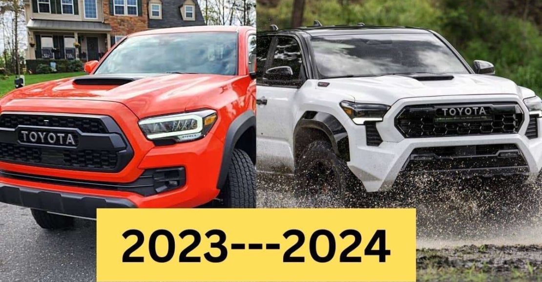 2023 toyota tacoma trd vs 2024 toyota tacoma trd