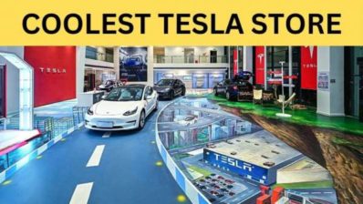 coolest tesla store