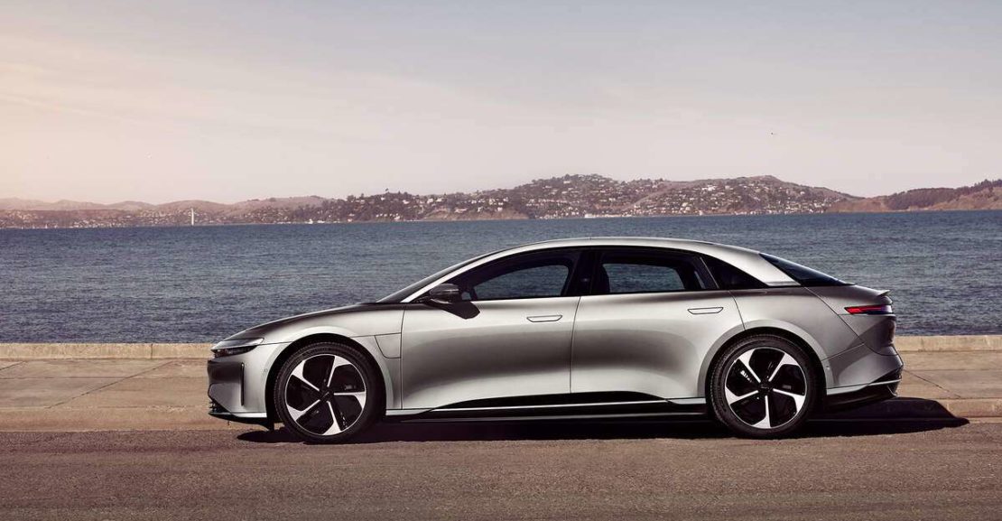 lucid air touring side 0