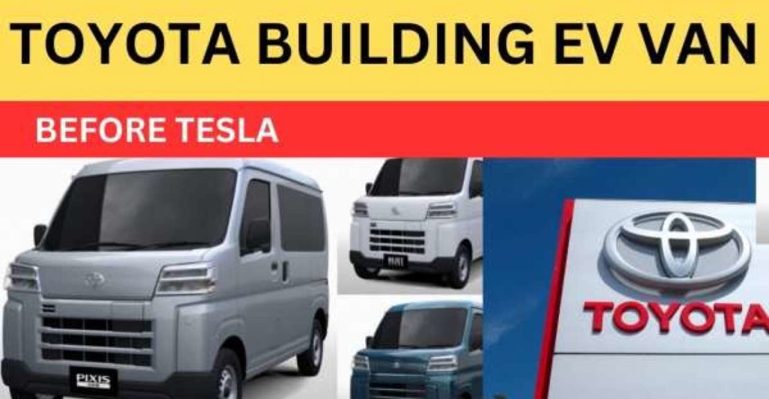 toyota building ev van