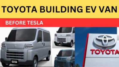 toyota building ev van