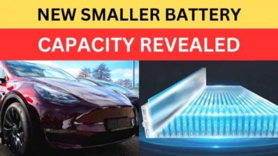 new tesla model y with byd battery range is 59kwh