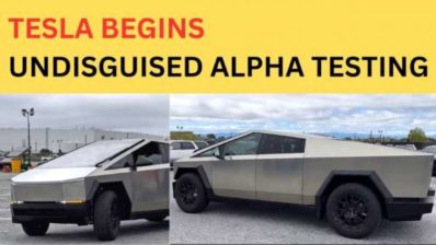 tesla begins undisguised alpha testing