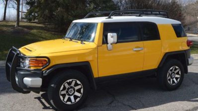 toyota fj cruiser sun fusion yellow