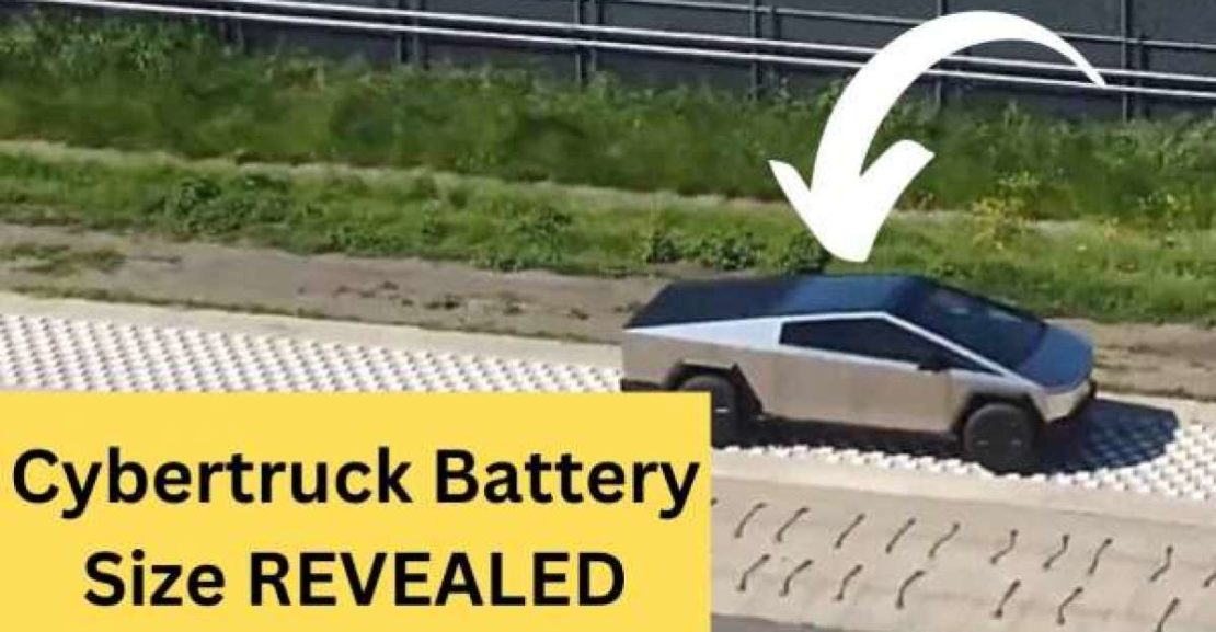 cybertruck battery size revealed