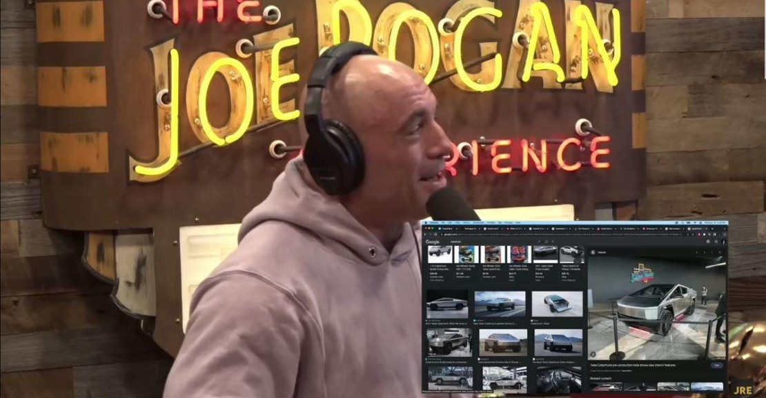 joe rogan cybertruck