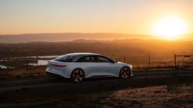 lucid air sunset 3