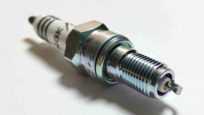 spark plug maintenance warning