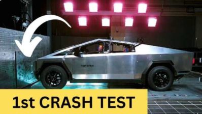 tesla cybertruck crash test