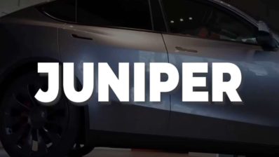 tesla secret project model y juniper