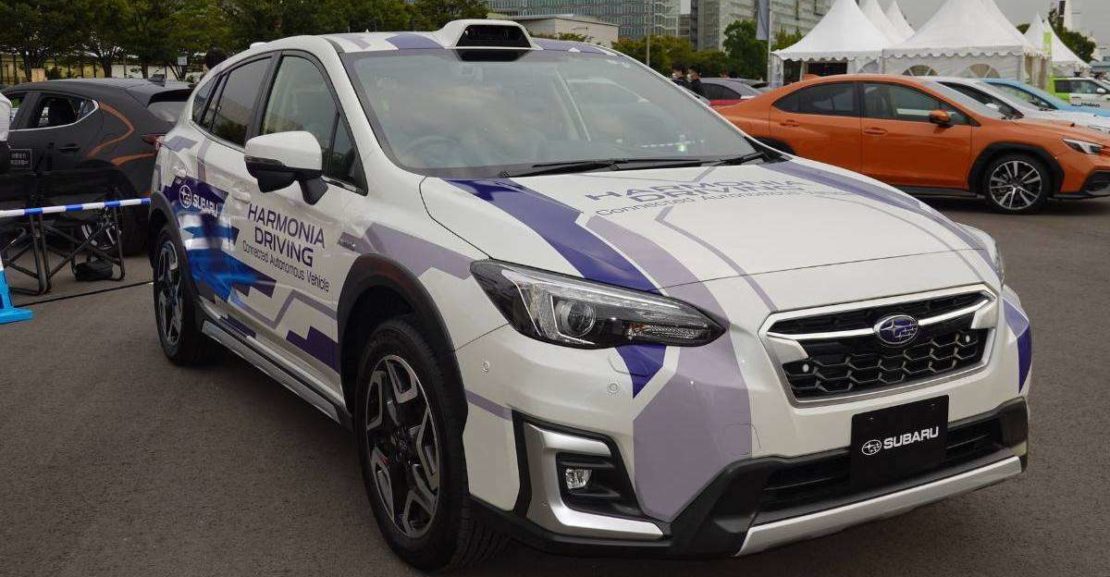 2023 subaru crosstrek with lidar