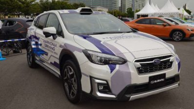 2023 subaru crosstrek with lidar